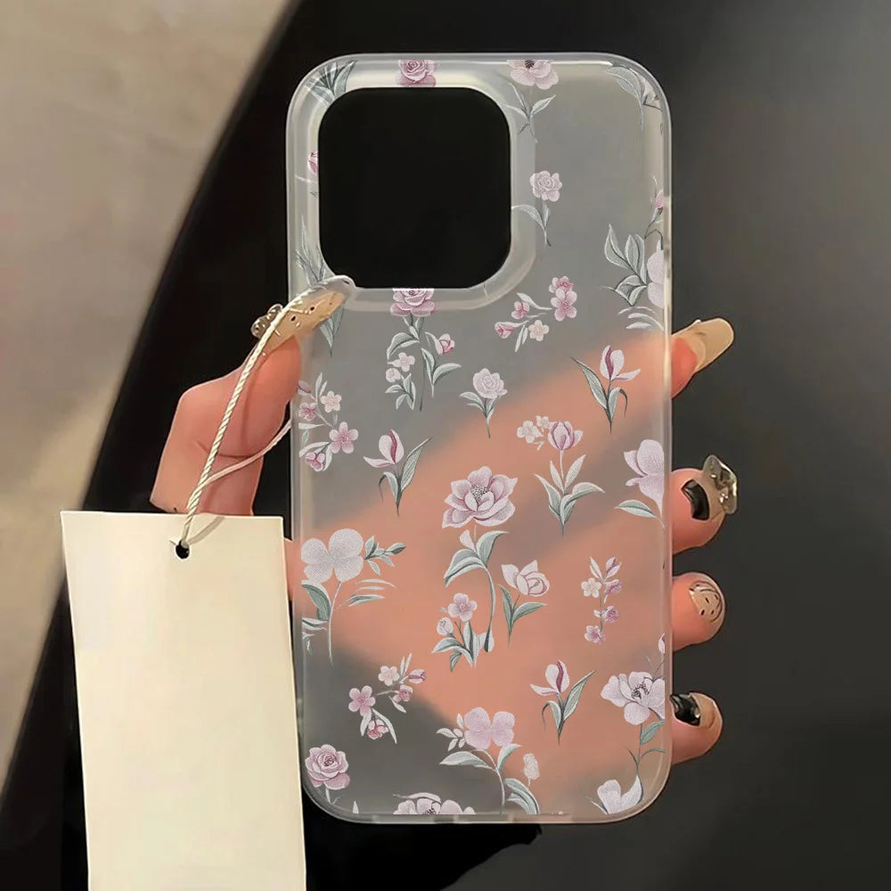 Transparent Matte iPhone Case