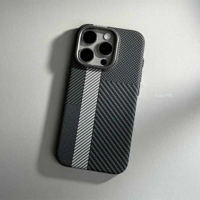 Magnetic Charging Shell Camera Armor iPhone Case