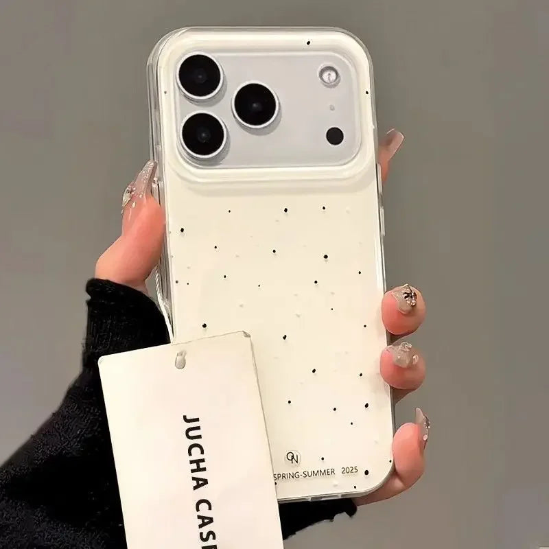 Polka Dot Cartoon Creative Cute iPhone Case