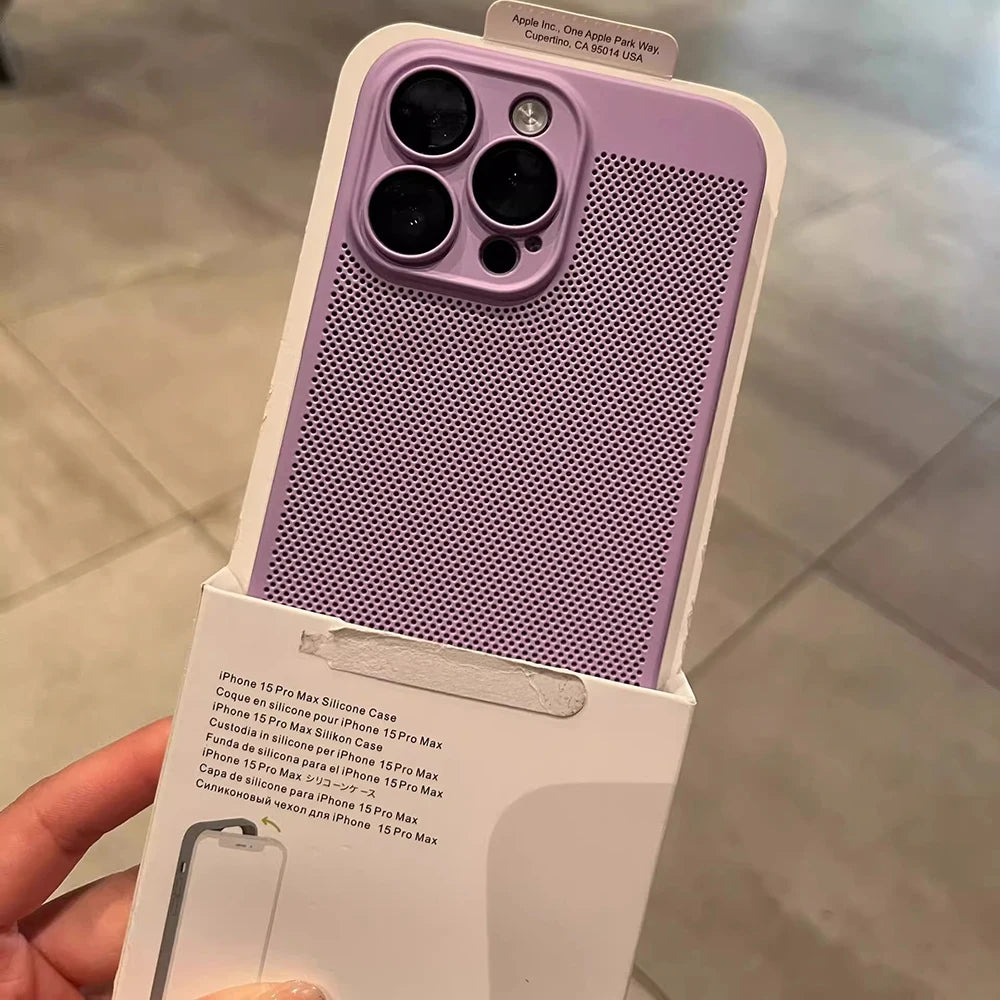 Honeycomb Heat Dissipation iPhone Case