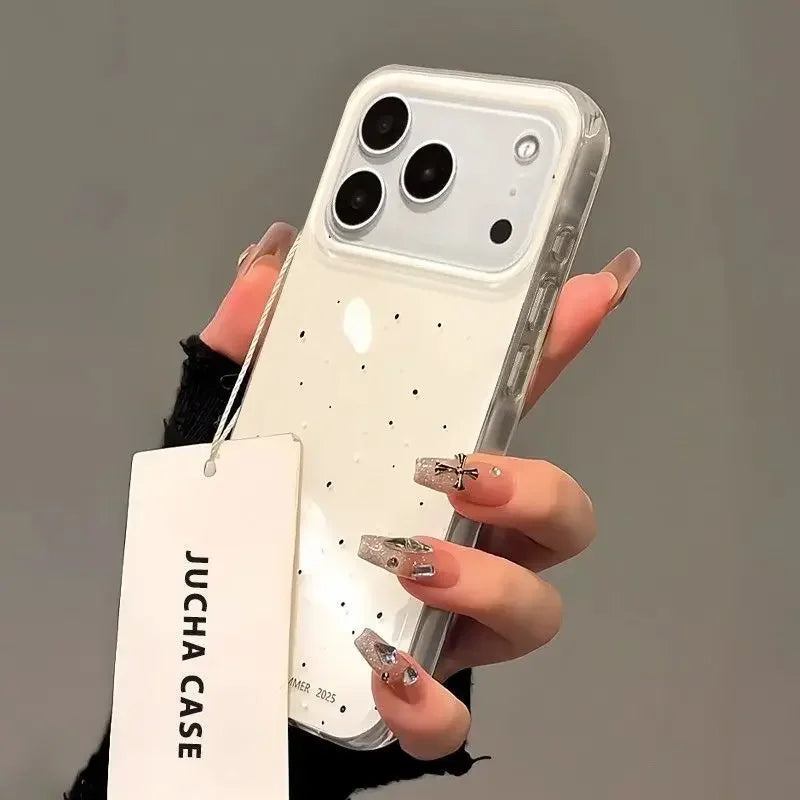 Polka Dot Cartoon Creative Cute iPhone Case