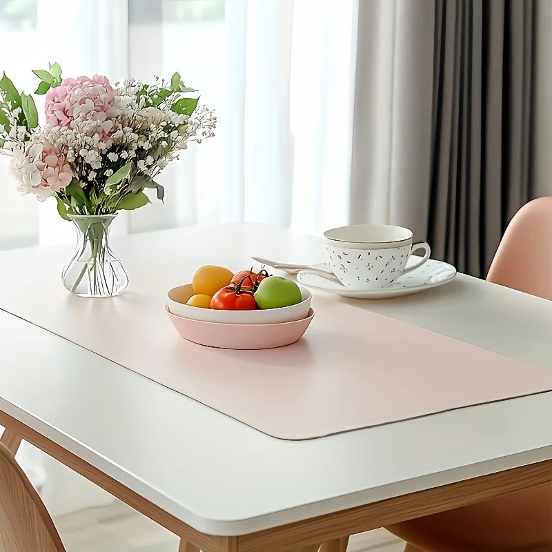 Leather Waterproof Desk Mouse Pad
