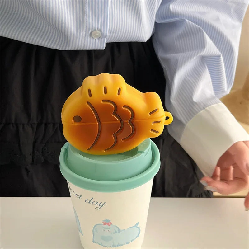 3D Taiyaki AirPods Case with Pendant