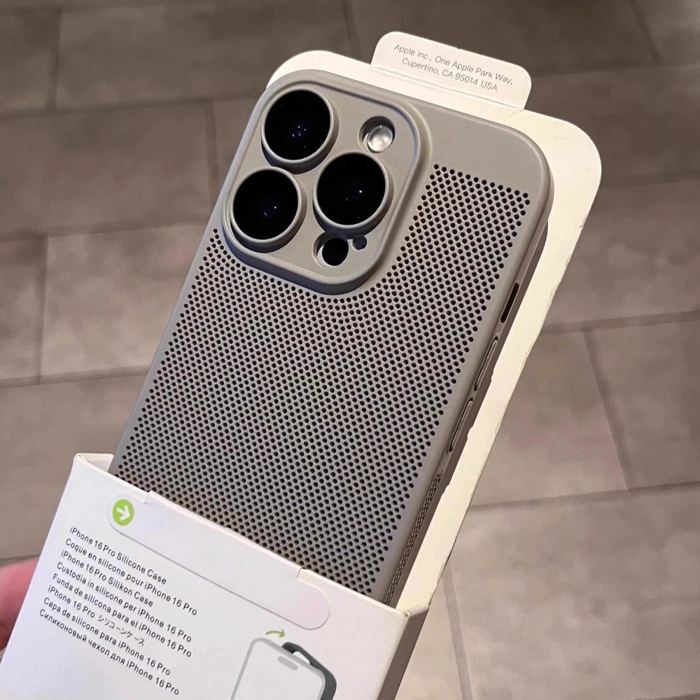 Honeycomb Heat Dissipation iPhone Case