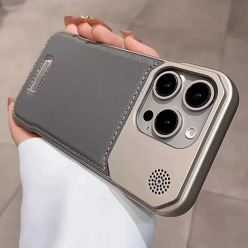 Aromatherapy Leather iPhone Case