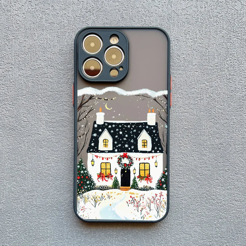 Building Snow Scenery iPhone Case