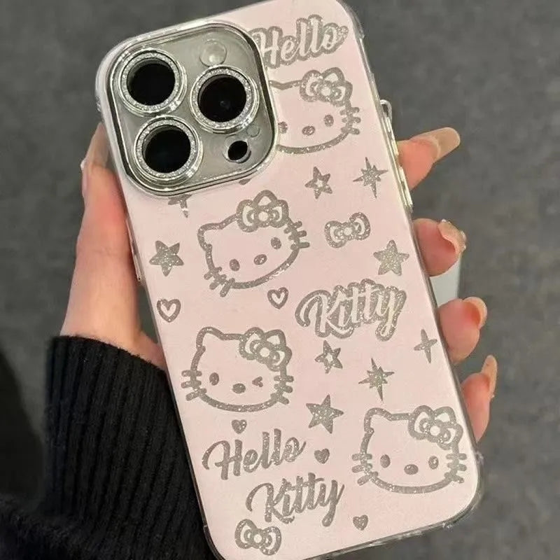 Feather Sanrio Hello Kitty iPhone Case