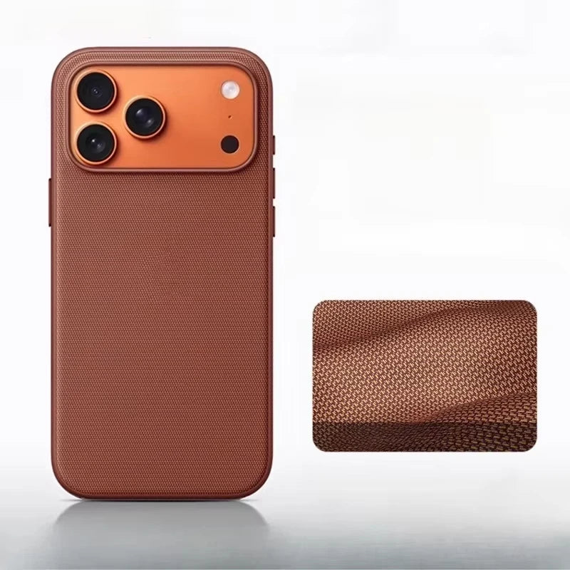 Leather Magnetic Adsorption iPhone Case
