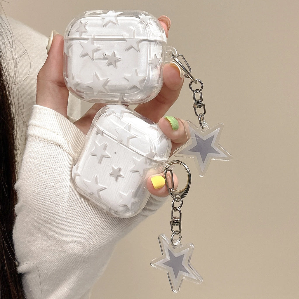Star Pattern AirPods TPU Case