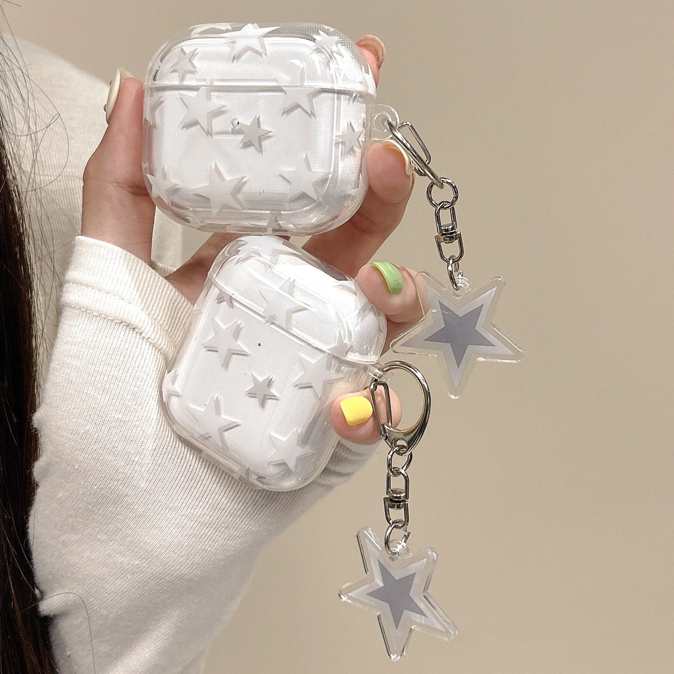 Star Pattern AirPods TPU Case