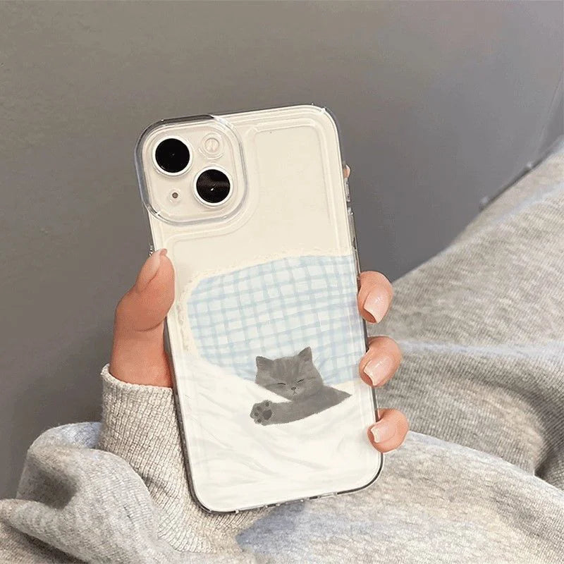 Sleeping Cat iPhone Case