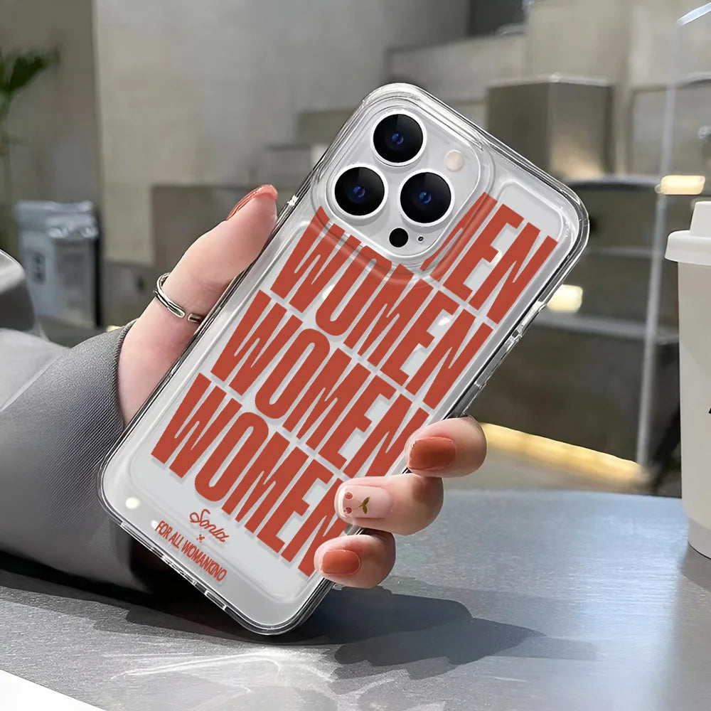 Women Simple  iPhone Case