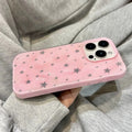 Minimalist Star Wave Texture iPhone Case