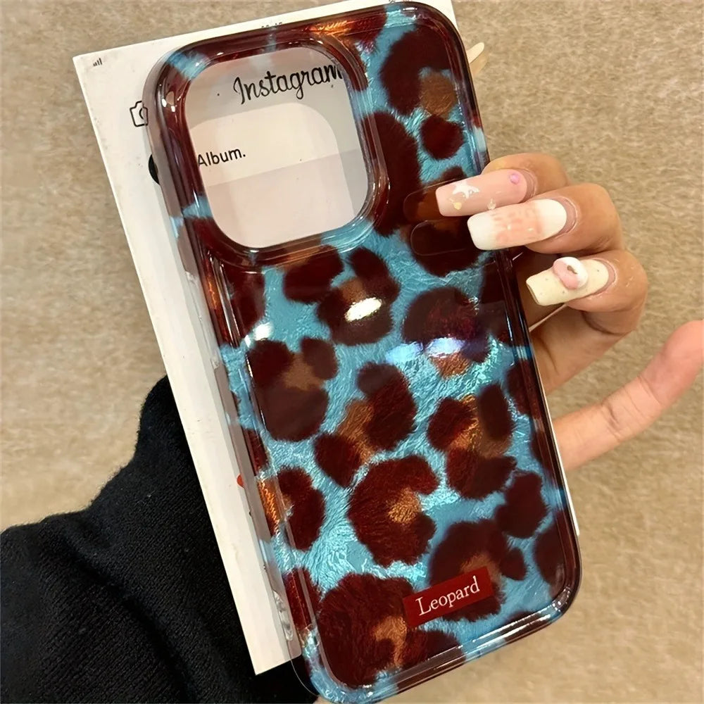 Leopard Print Soft iPhone Case