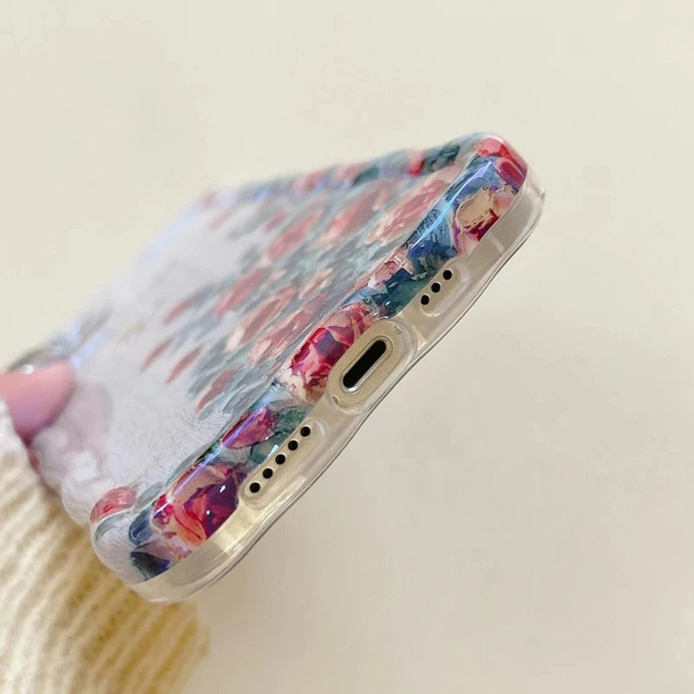 Retro Oil Painting iPhone Case