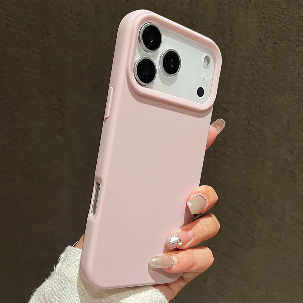 Candy Color Silicone Protective iPhone Case