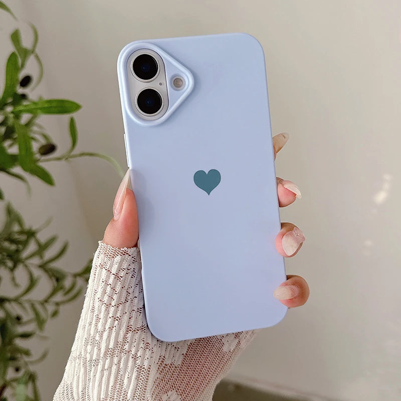 Love Candy Color Silicone Soft iPhone Case