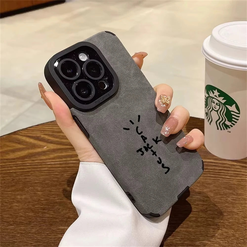 Flip leather iPhone Case