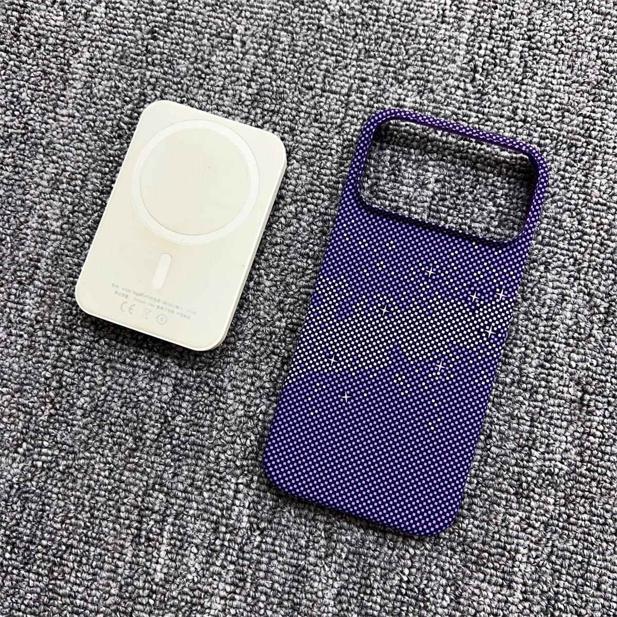 Carbon Fibre Pattern Frameless iPhone Case