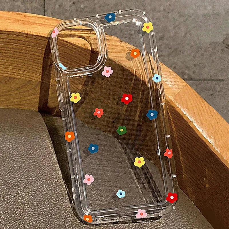 Flower Stars Soft iPhone Case