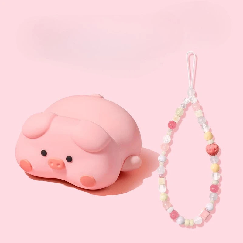 Cute 3D Pig AirPods Protective Case