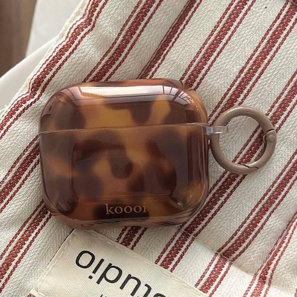 Amber Transparent AirPods Protective Case