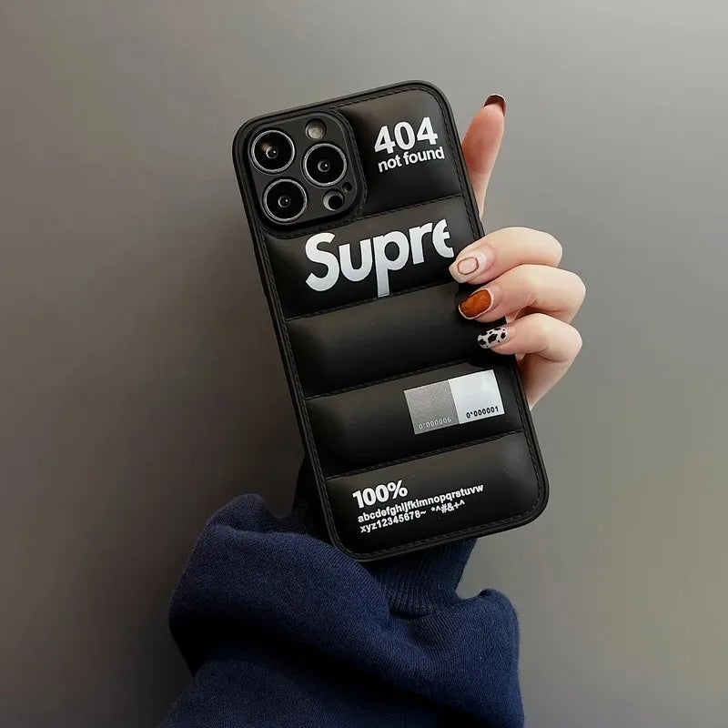 Fashion Down Jacket Puffer iPhone Case