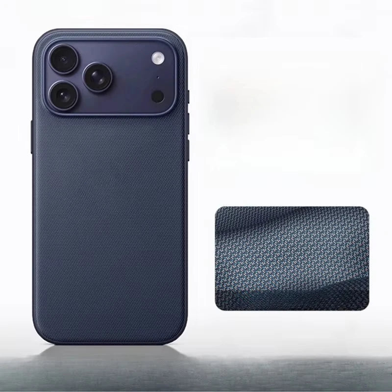 Leather Magnetic Adsorption iPhone Case
