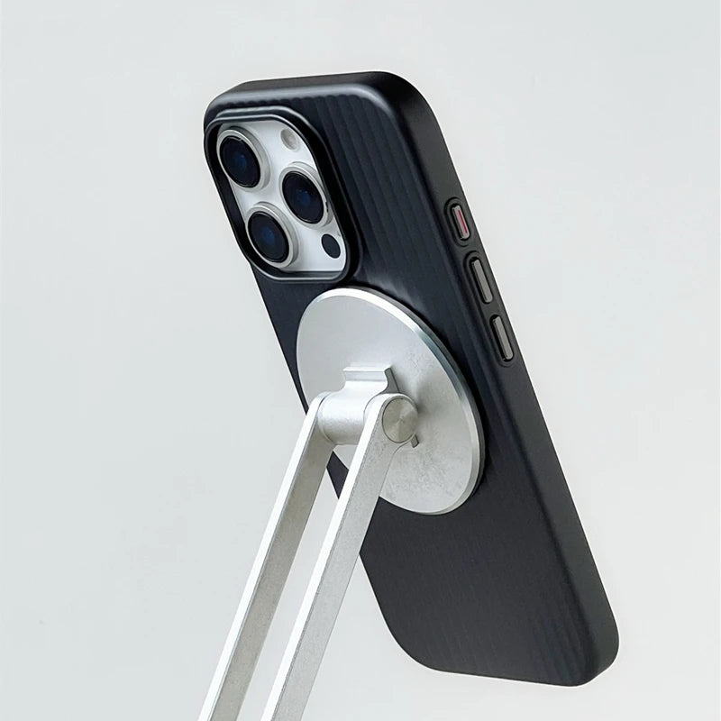 Fashion Plating 3D Luggage Stripes for Magsafe iPhone Case