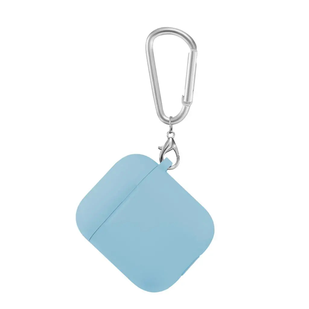 AirPods Silicone Protective Case with Keychain