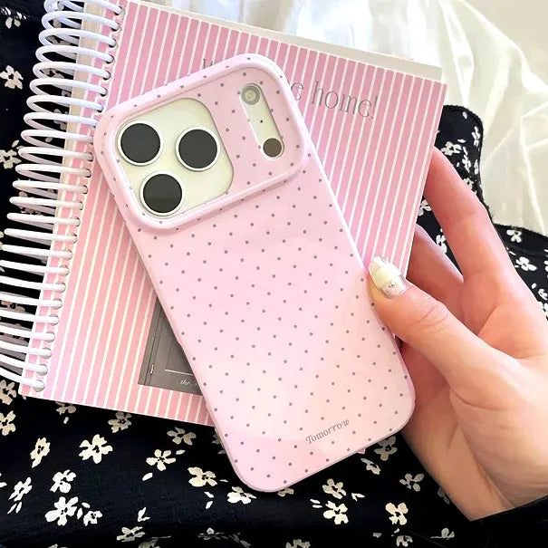 Polka Dot Small Fresh Mobile iPhone Case