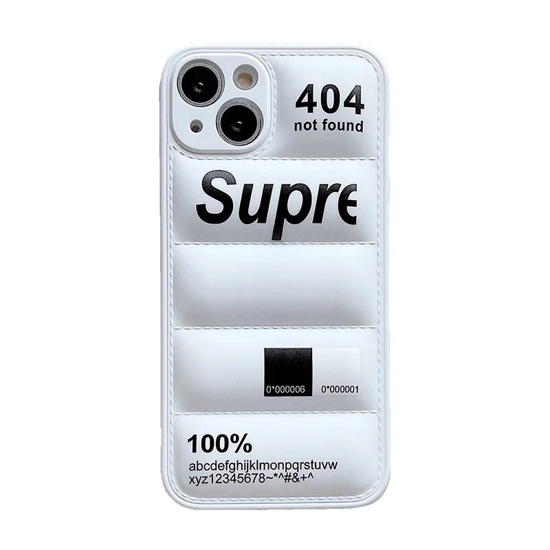 Fashion Down Jacket Puffer iPhone Case
