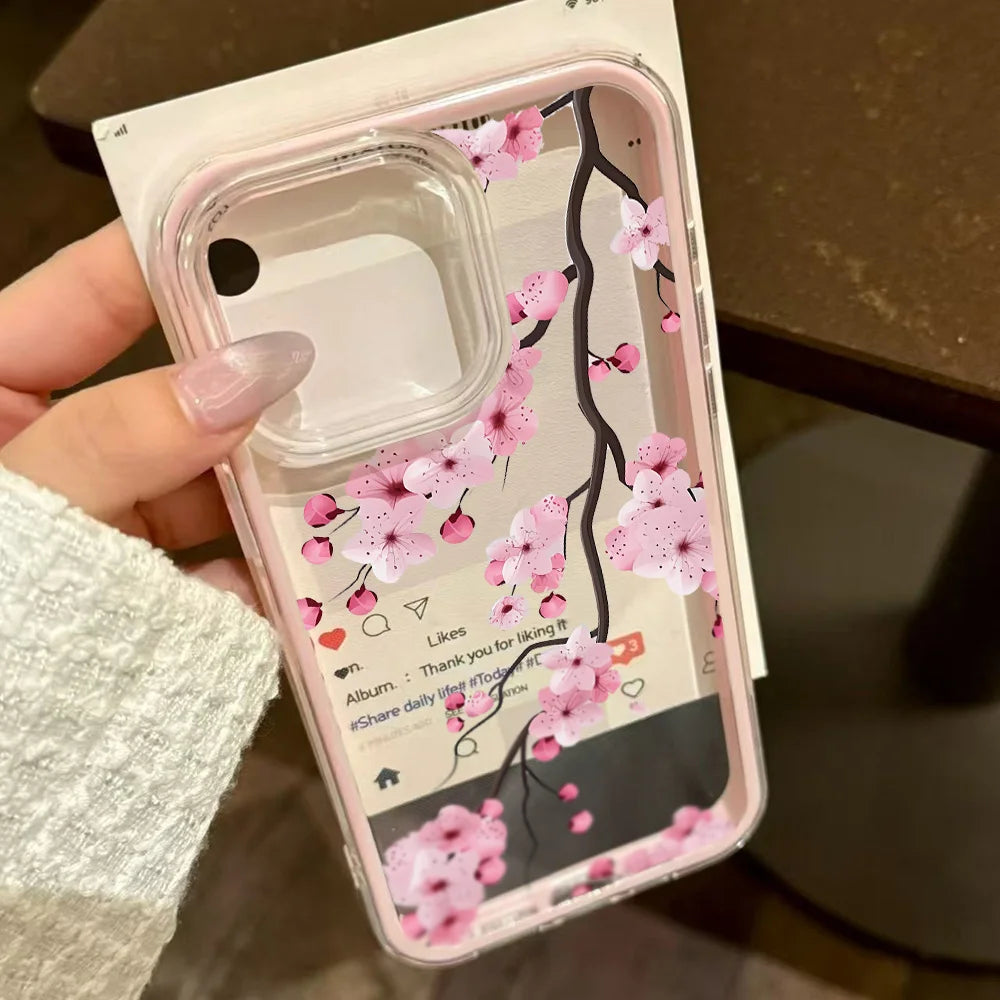 Flower Funda iPhone Case