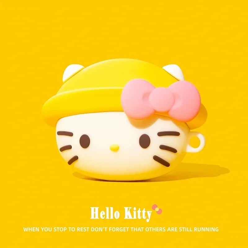 Hello Kitty AirPods 3D Cartoon Case
