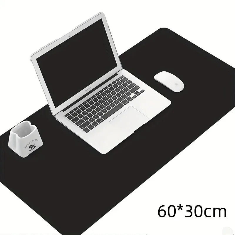 PU Leather Desk Mat 600x300mm Waterproof Mouse Pad