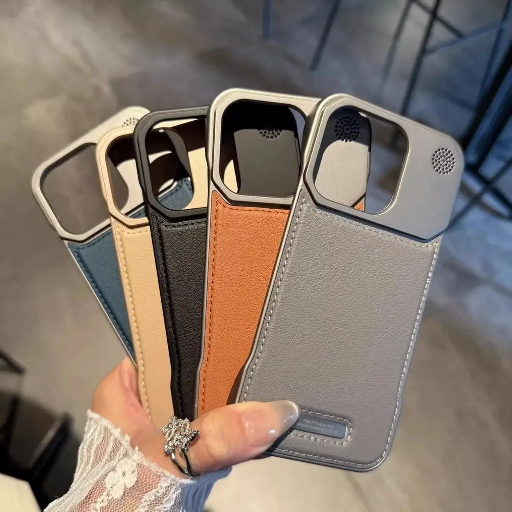 Aromatherapy Leather iPhone Case