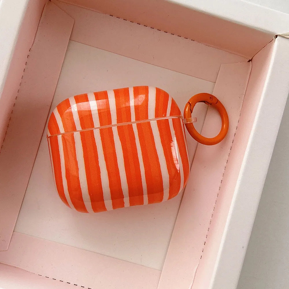 Color Stripe AirPods Protective Case
