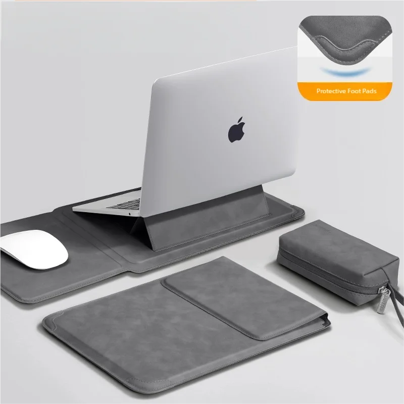 Laptop Sleeve Case with Stand for MacBook and Laptops