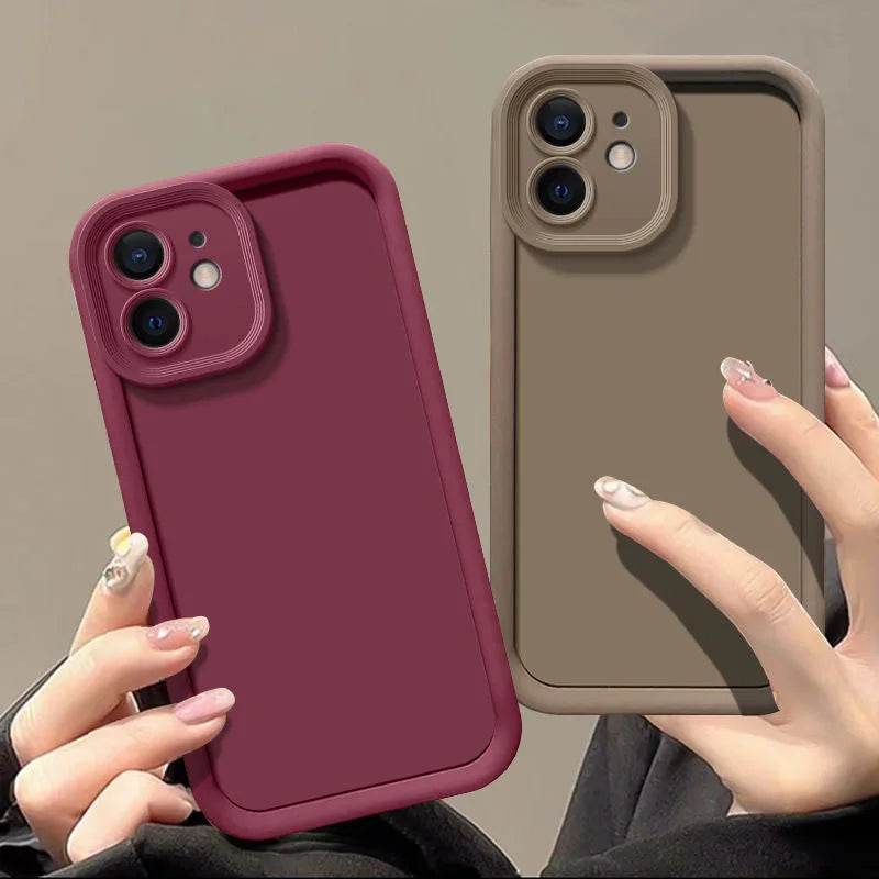 Candy Color Soft iPhone Case