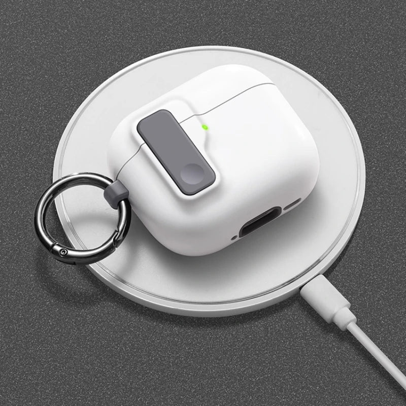 Magnetic AirPods Case with Stand and Hook