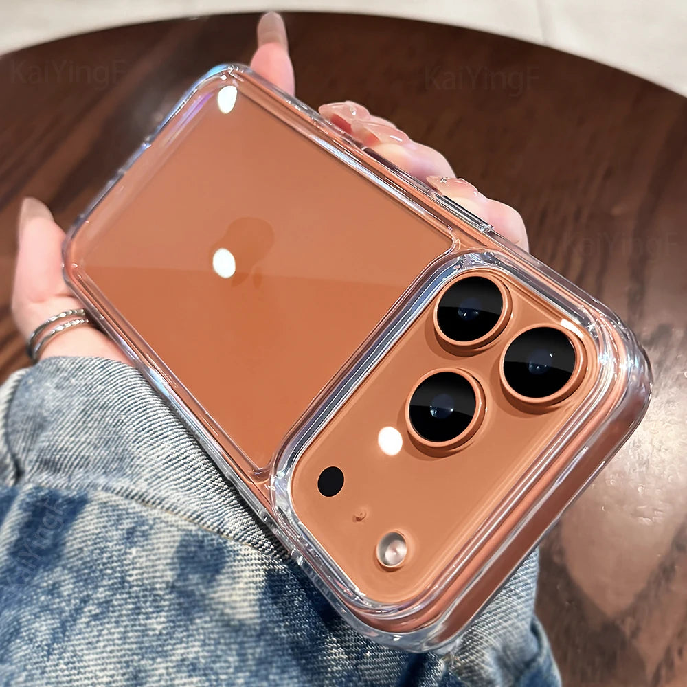 Transparent Shockproof iPhone Case