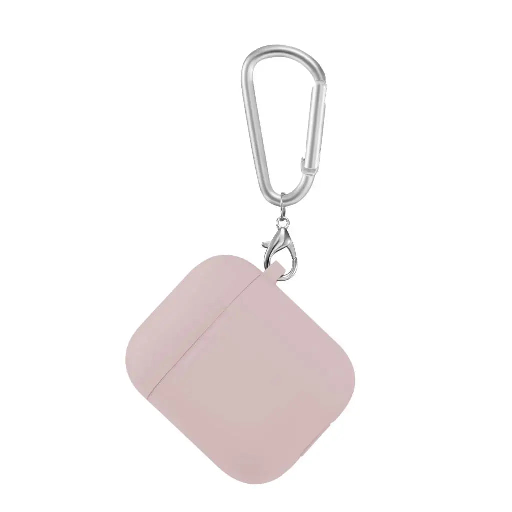 AirPods Silicone Protective Case with Keychain