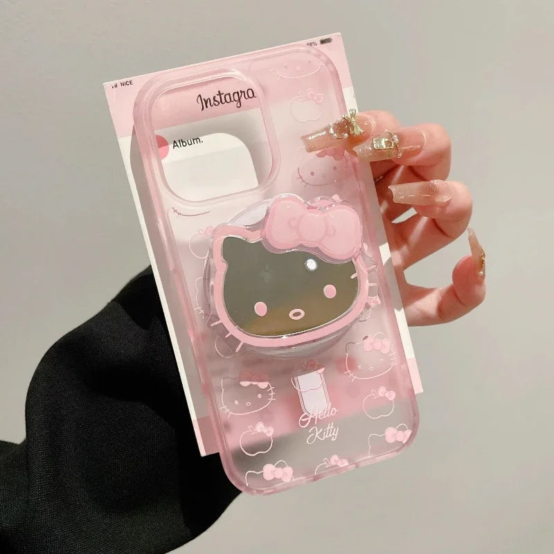 Cute Hello Kitty Magnetic Magsafe Wireless Charge iPhone Case