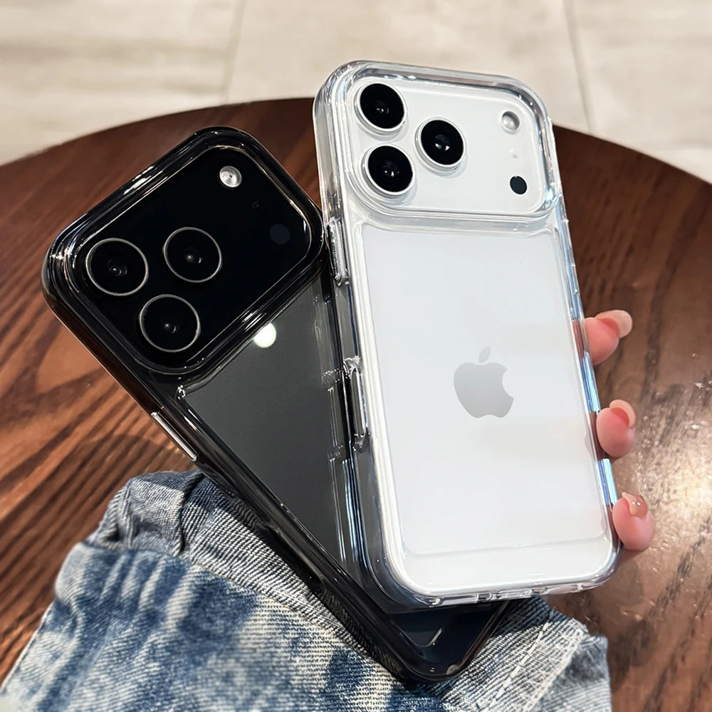 Transparent Shockproof iPhone Case
