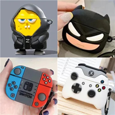 Cute Cartoon AirPods Silicone Case