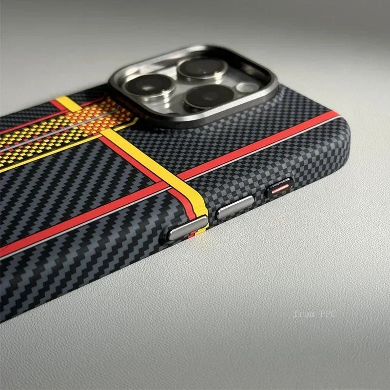 Magnetic Charging Shell Camera Armor iPhone Case