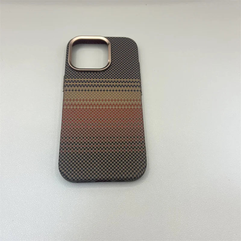 Carbon Fiber Texture 3D Relief iPhone Case