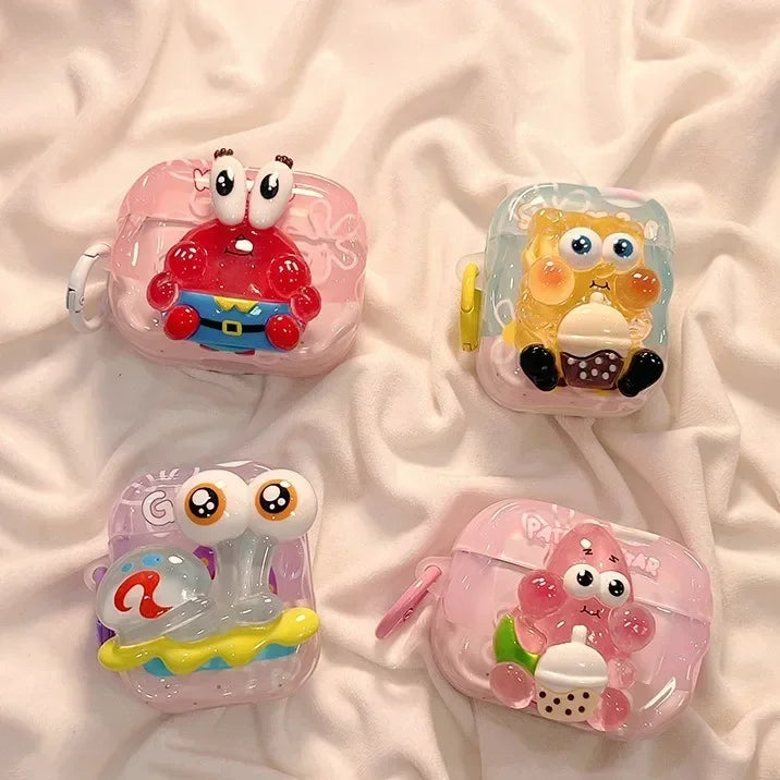 Candy Color AirPods Case with Hook