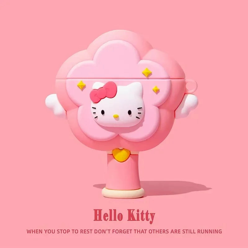Hello Kitty AirPods 3D Cartoon Case