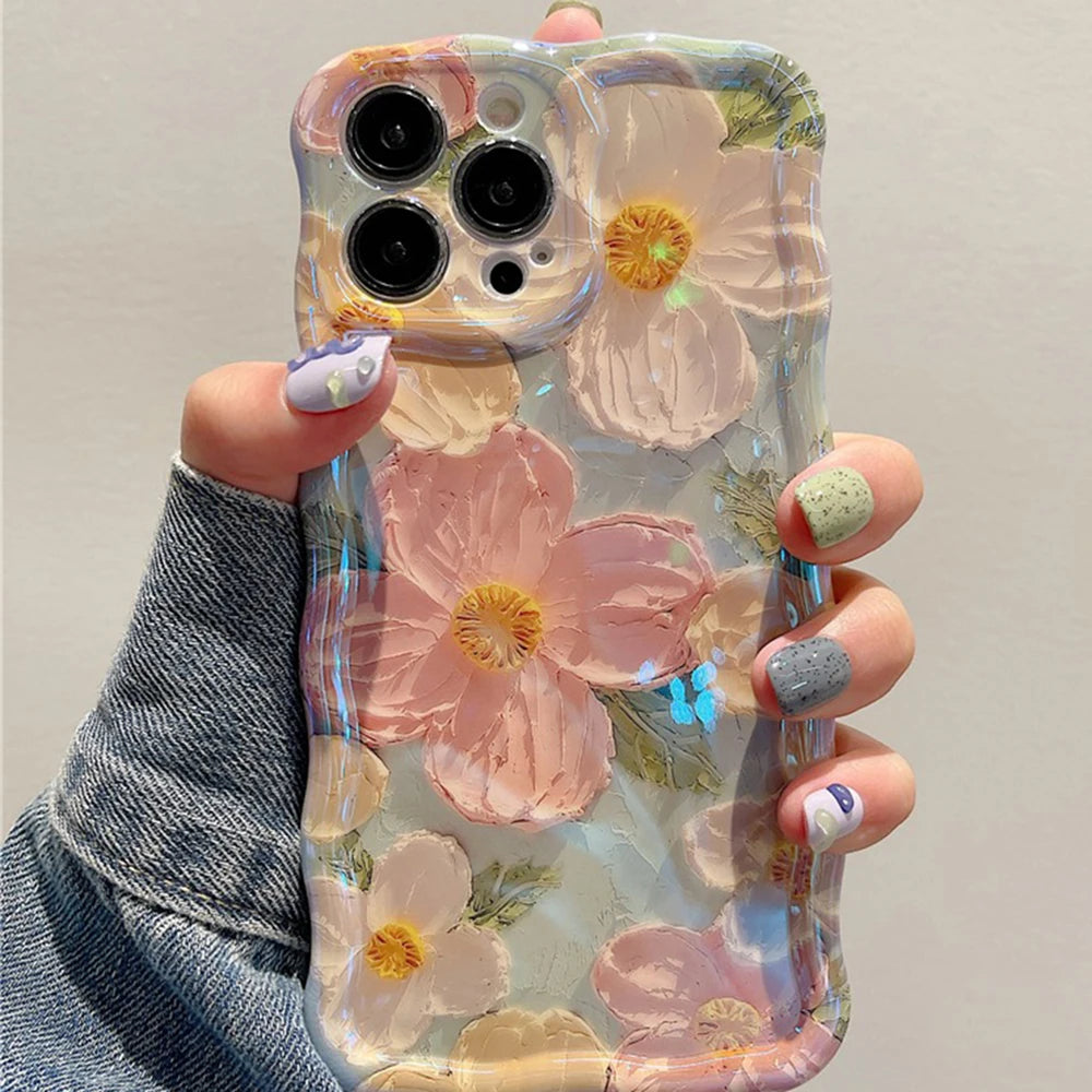 Retro Oil Painting iPhone Case